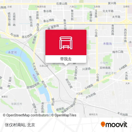 张仪村南站地图