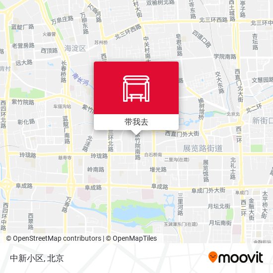 中新小区地图