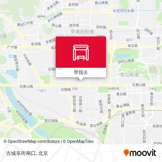 古城东街南口地图