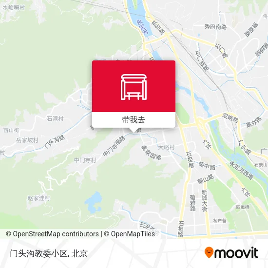 门头沟教委小区地图