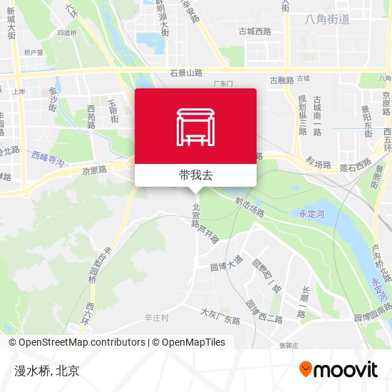 漫水桥地图