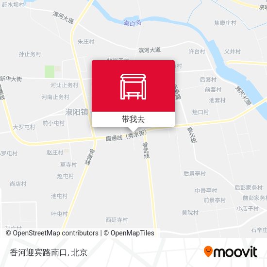 香河迎宾路南口地图