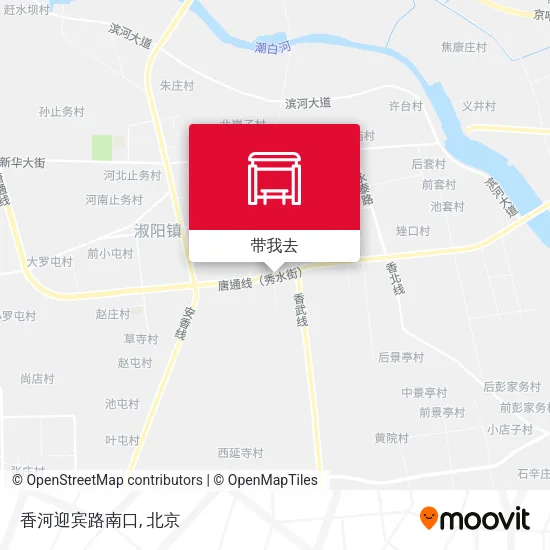 香河迎宾路南口地图