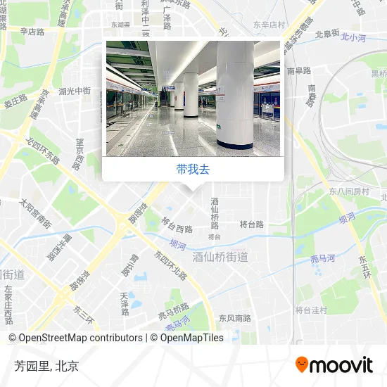 芳园里地图