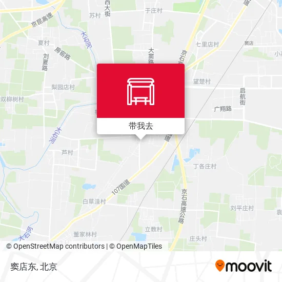 窦店东地图