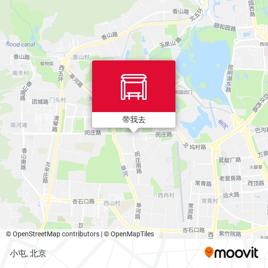 小屯地图