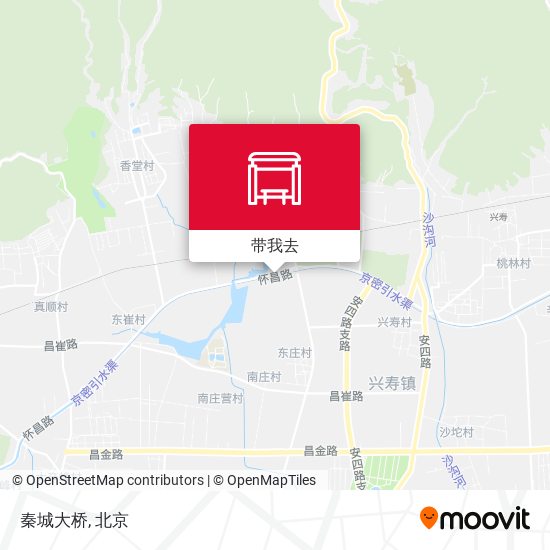 秦城大桥地图