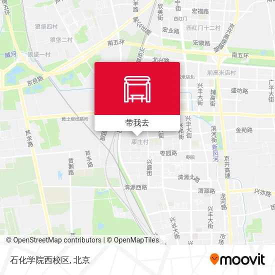 石化学院西校区地图
