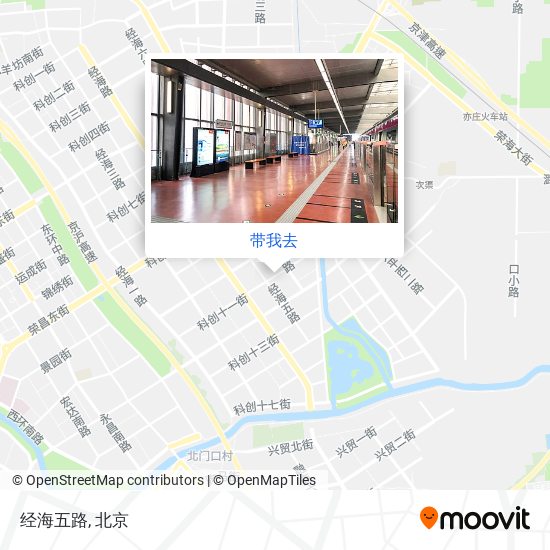 经海五路地图