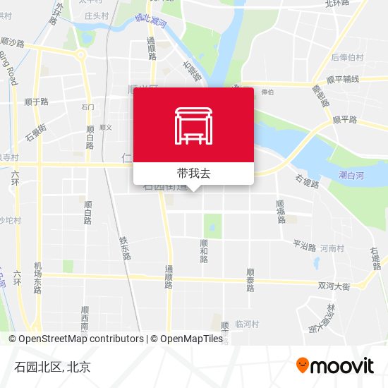 石园北区地图
