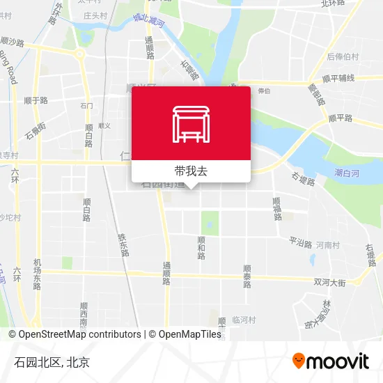 石园北区地图