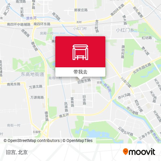 旧宫地图