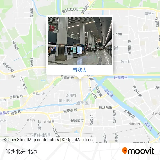 通州北关地图