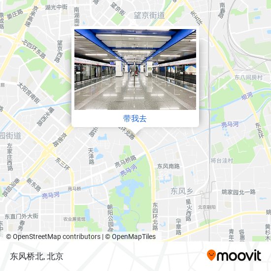 东风桥北地图