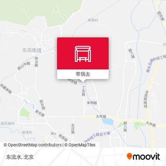 东流水地图