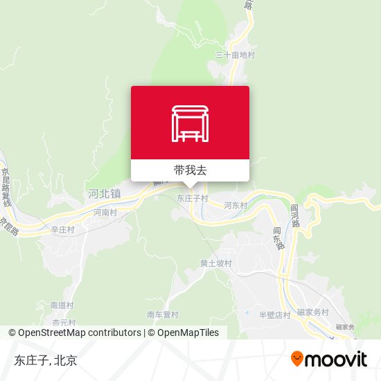 东庄子地图