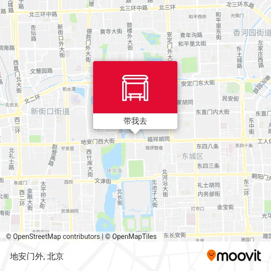地安门外地图
