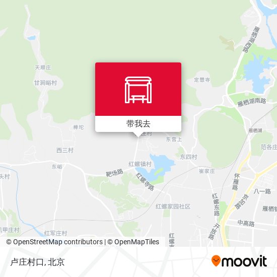 卢庄村口地图