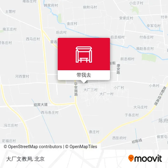 大厂文教局地图