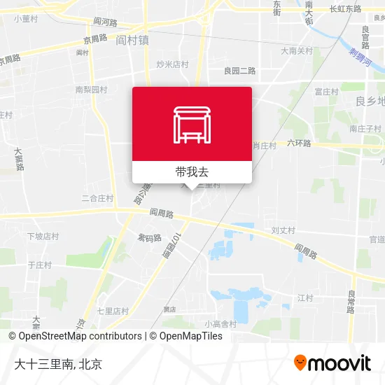 大十三里南地图