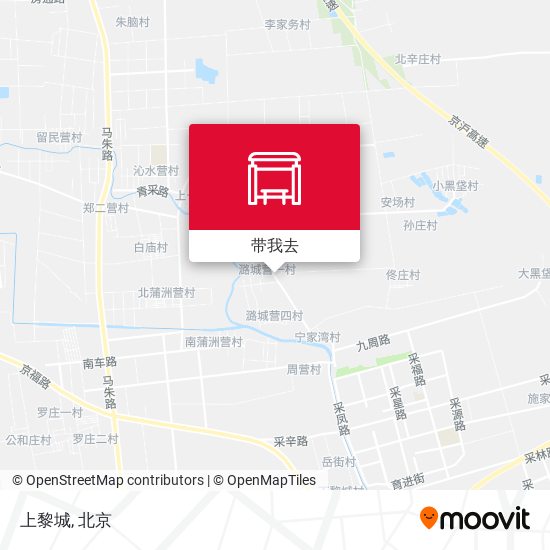 上黎城地图