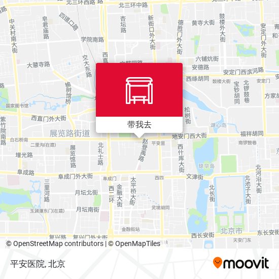 平安医院地图