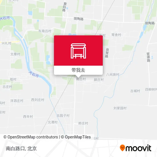 南白路口地图