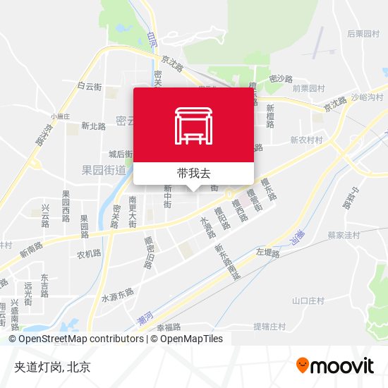 夹道灯岗地图