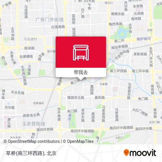 草桥(南三环西路)地图