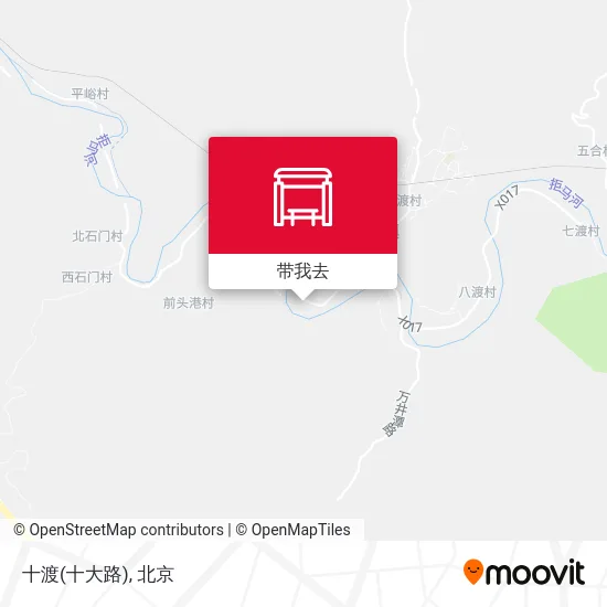 十渡(十大路)地图