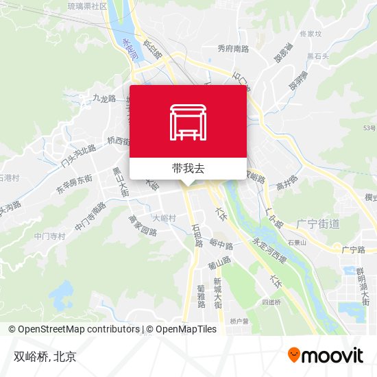双峪桥地图