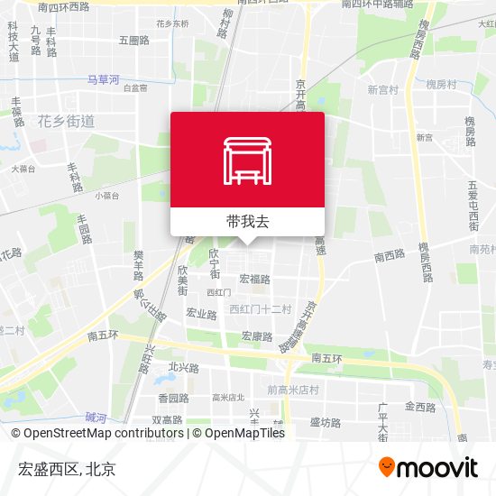 宏盛西区地图