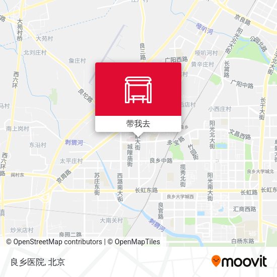 良乡医院地图
