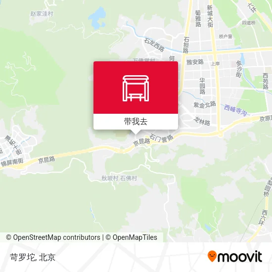 苛罗坨地图