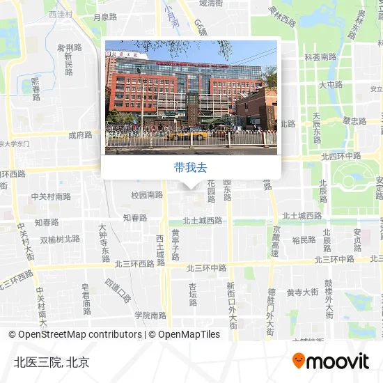 北医三院地图