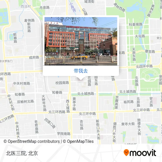 北医三院地图