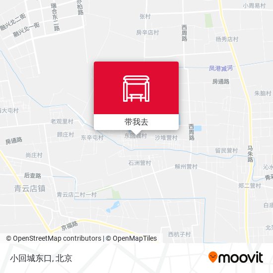 小回城东口地图