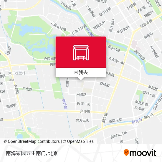 南海家园五里南门地图
