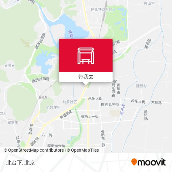 北台下地图