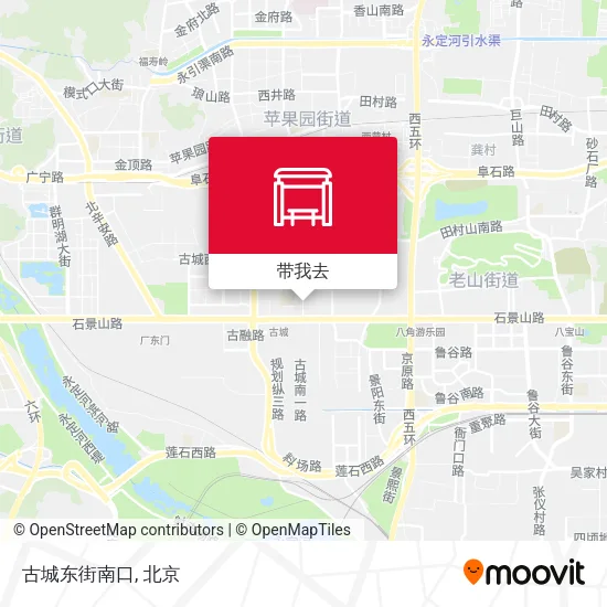 古城东街南口地图