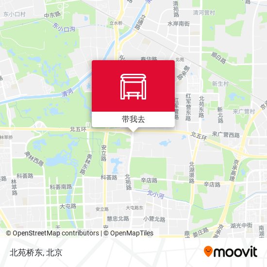 北苑桥东地图