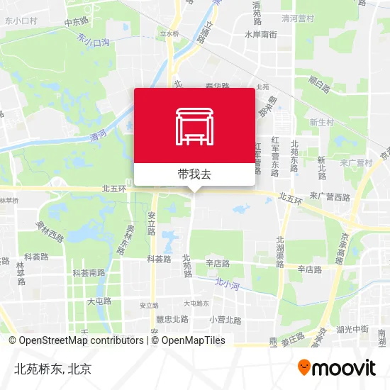 北苑桥东地图