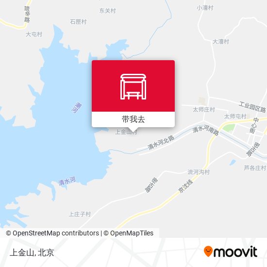 上金山地图