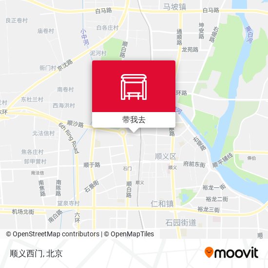 顺义西门地图