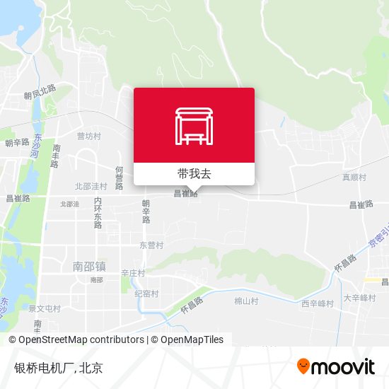 银桥电机厂地图