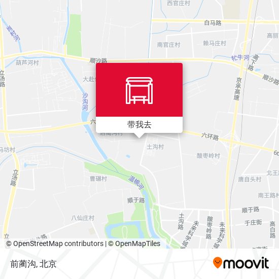 前蔺沟地图