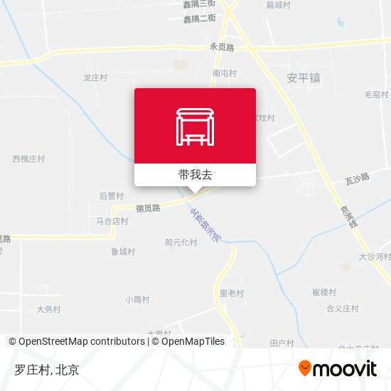 罗庄村地图