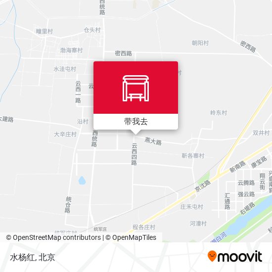 水杨红地图