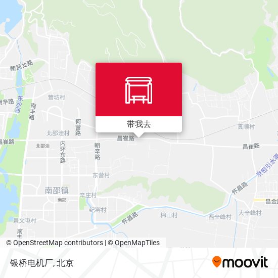 银桥电机厂地图