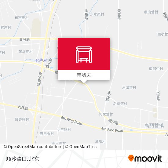 顺沙路口地图